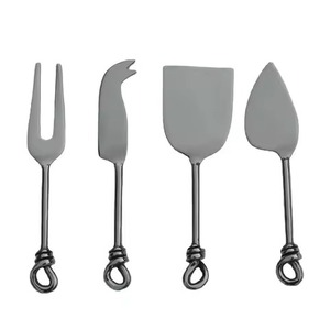Elegant Style Stainless Steel Cheese Server Set with Designer Handle Serveware - Product Image 3