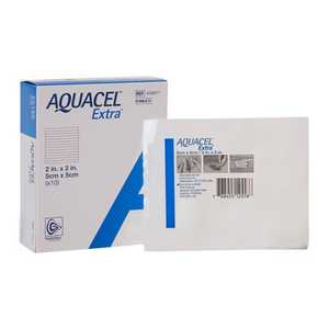 Aquacel ชุดตกแต่งแผลไฮโดรไฟเบอร์5ซม. 5ซม. และ10ซม. ชุดคอมโบ10ชิ้นชุดสำหรับแพทย์ดูดซับขั้นสูง10ชิ้น - Product Image 2