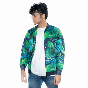 Blouson d'aviateur à fermeture éclair de bonne qualité pour hommes logo personnalisé quatre saisons blousons d'aviateur d'hiver imperméables coupe-vent pour hommes - Product Image 5