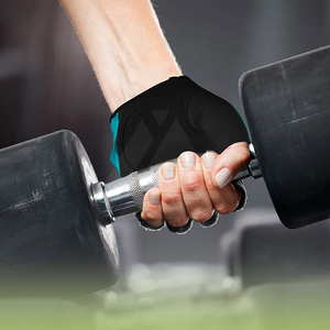 ถุงมือยิมสำหรับผู้ชายถุงมือออกกำลังกายสำหรับยกน้ำหนักถุงมือออกกำลังกายออกกำลังกายออกกำลังกายออกกำลังกายในฟิตเนสระบายอากาศได้ดีไม่ลื่น - Product Image 2