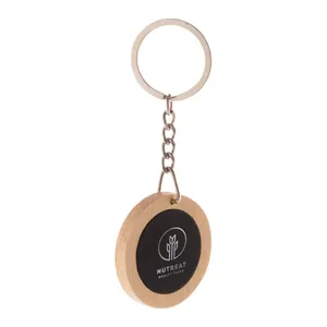 Portachiavi e Moschettoni Promozionali Eco-Friendly in Bambù: Gadget Sostenibili - Product Image 1