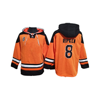Blousons universitaires en coton respirant et antibactérien, entièrement boutonnés, à capuche, pour hommes – Tailles plus grandes, manteaux décontractés de style baseball, vente en gros OEM personnalisée
