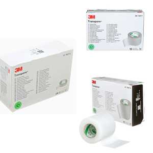 Cinta Transspore 1,25 cm x 9,1 M Pack de 24 (1527-0) También Disponible (1527-1) & (1527-2) - Product Image 1