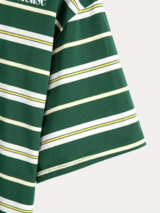 เสื้อยืดตัวสั้นสำหรับผู้ชายผ้าคอตตอนแบบกำหนดเองได้เสื้อแบบ100% สไตล์ใหม่ - Product Image 4