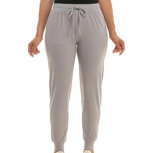 Pantalones de chándal de secado rápido con logotipo personalizado para mujer, pantalones de chándal de estilo urbano cosidos, pantalones de chándal de diseño OEM - Product Image 2