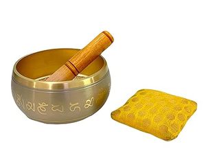 japanese Singing Bowl <b>Set</b> Made for Healing Meditation Sound Bath Metal Singing Bowls - Product Image 4