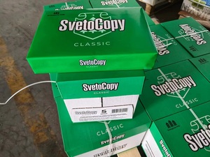 กระดาษถ่ายเอกสาร Svetocopy นำเข้า ขนาด A4 สีขาว 80 แกรม เยื่อไม้บริสุทธิ์ 100% ผิวเรียบ ความสว่าง 102-104% 500 แผ่น/รีม - Product Image 3