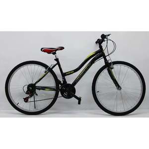 Vélo Dorello 26 pouces, style rétro classique, fourche en acier/aluminium, disponible en noir, pour homme/femme - Product Image 2