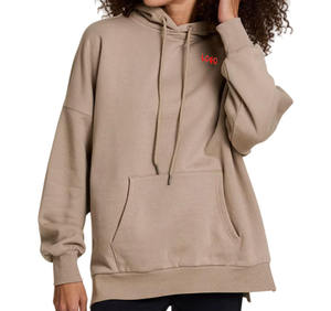 Sweat à capuche unisexe personnalisé en molleton respirant doublé avec fermeture éclair, épais, 100 % coton, pour homme, hiver - Product Image 1