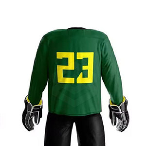 Diseña Tu Propio Estilo, Conjuntos de Uniformes de Hockey sobre Hielo a la Moda, 100% Poliéster, Ecológicos y Transpirables, Personalizados para Equipos - Product Image 5