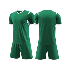 เสื้อฟุตซอลสโมสร ผ้าโพลีเอสเตอร์พรีเมียม ชุดกีฬาสไตล์ยุโรป รับสกรีนลายตามสั่ง ชุดฟุตซอล ผ้าทนทานไม่ซีดจาง ชุดทีม - Product Image 1