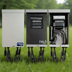 MidNite Solar MNPV6--LV <b>Pre</b>-Wired <b>Electrical</b> Combiner Box for Solar Panel Systems Made in US - Product Image 3