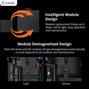 P1.9 P2.6 Panneau mural vidéo LED à haute vitesse de rafraîchissement pour studio de télévision 1.9 Écran d'affichage LED à grotte immersive - Product Image 6