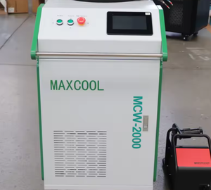 Machine de soudage au laser à fibre portative de 1500 W, soudeuse de métaux portable, source laser Raycus, haute productivité, facile à utiliser pour l'acier - Product Image 1