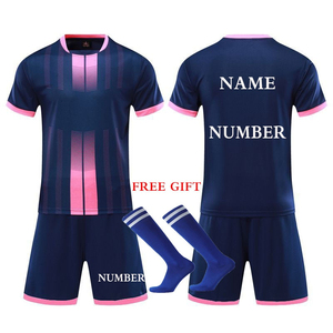 Camiseta de fútbol de manga corta para hombres y niños, uniformes de fútbol para niños y chándal para adultos y niños, conjuntos de ropa de fútbol - Product Image 1