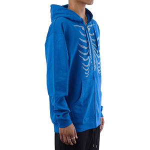 Meilleures ventes 2025 – Sweats à capuche zippés pour homme, 100 % coton, motif strass, séchage rapide, respirant – Prix - Product Image 5