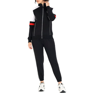 Professionnel 20 Coton Polaire Matériel Pas Cher Prix Jogging Fitness Porter Nouvelle Arrivée Femmes Survêtement - Product Image 1