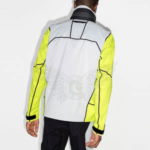 Veste coupe-vent imperméable et respirante de sport décontractée pour hommes - Product Image 3