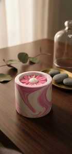 Nouvelle conception de bougie en pot en béton, bougie parfumée de luxe, combustion propre, idéale pour la décoration intérieure, ambiance cosy et cadeaux, vente en gros - Product Image 4