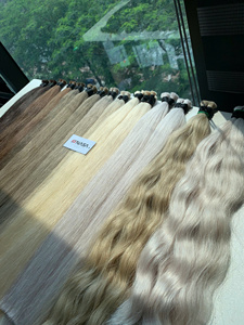 ผมบริสุทธิ์จากเวียดนามได้รับความนิยมสูงความเงางามตามธรรมชาติและการไหลที่นุ่มนวลผมมีรูปแบบตรง - Product Image 2