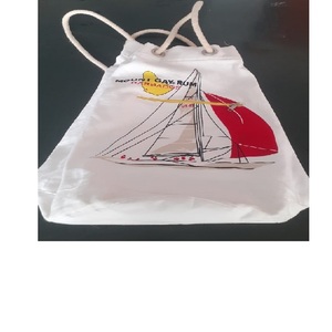 Sacs à main de haute qualité pour femmes 100% pur coton fleur imprimé poignées à rayures nouveau Design de mode Logo personnalisé toile GOTS - Product Image 1