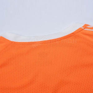 ชุดฟุตบอลแขนสั้นระบายอากาศได้อย่างรวดเร็วชุดลูกฟุตบอลทำจากโพลีเอสเตอร์แห้งเร็ว - Product Image 4