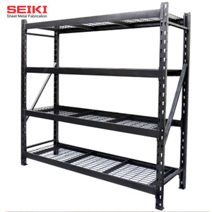 ชั้นวางสินค้าอะลูมิเนียมทันสมัยสำหรับโฆษณา ชุบเคลือบผง รับผลิตตามแบบ ชั้นวางของสำหรับงานหนัก ระบบชั้นวางสำหรับร้านค้าปลีก ผลิตแบบ OEM - Product Image 5