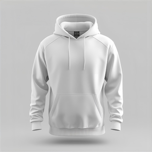 Sweat à capuche de qualité supérieure en molleton de coton avec coutures durables et options de marque privée OEM/ODM - Product Image 1