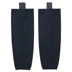 Vente en gros de chaussettes de hockey sur glace de haute qualité personnalisées de couleur noire pour jeunes de l'équipe professionnelle - Product Image 1