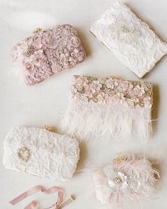 Buen bordado estilo bohemio perla noche bolsos de mano diseño elegante personalizable al por mayor - Product Image 2