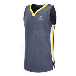 เสื้อบาสเก็ตบอลแบบสั่งตัด ไซส์ใหญ่ ระบายอากาศได้ดี คุณภาพพรีเมียม - ขายดีที่สุด แบบไม่มีแขน สำหรับผู้ใหญ่ ทุกเพศ - Product Image 2