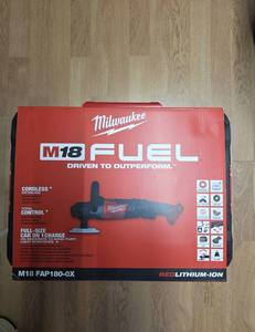 Milwaukee M18 Fuel Cordless <b>Angle</b> Grinder 180 mm Lithium Ion Power <b>Tool</b> for Metal <b>Cutting</b> and Surface Finishing - Product Image 1