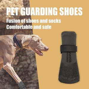 Chaussures pour chiens en gros |   Protecteur de pattes respirant antidérapant |   Chaussures pour animaux de compagnie en tissu sportif pour la marche en plein air - Product Image 1