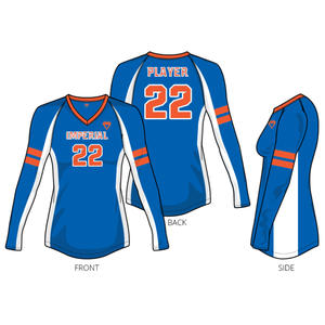 Maillot/jupes de volley-ball sublimés personnalisés pour ligue de clubs d'équipe féminine avec short en spandex respirant et quantité minimale de commande bas expédition rapide - Product Image 2