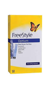 Freestyle Lite & Optium strip tes glukosa darah paket 50 strip pemantauan Diabetes akurat untuk glukometer yang Anda inginkan - Product Image 3
