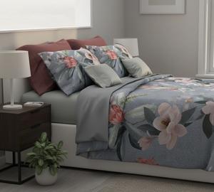 Sábanas Planas de Microfibra 100% Algodón de Primera Calidad, Tamaño King, 2 Fundas de Almohada, Costuras Portátiles, Fácil Cuidado, Ropa de Cama Sólida - Product Image 4