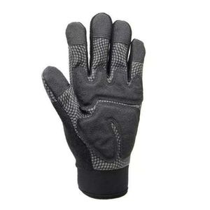 Gants industriels en microfibre personnalisés pour écran tactile de paume en cuir de construction en polyester pour les vêtements de sécurité des mains des mécaniciens - Product Image 2