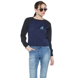 Meilleure vente de sweats-shirts pulls bouffants de haute qualité pour femmes, col rond personnalisé, impression avant et arrière, matériel d'hiver supérieur - Product Image 4