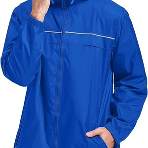 Veste coupe-vent imperméable et légère de haute qualité pour hommes, respirante pour l'extérieur avec logo personnalisé pour la saison d'hiver - Product Image 1