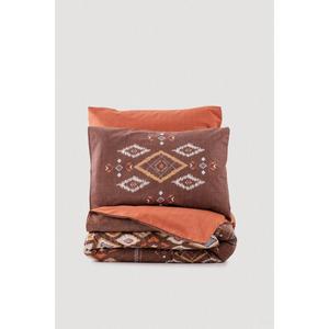 Ensemble de housse de couette simple Etnich en coton brun Belize-Ensembles de housse de couette de qualité supérieure - Product Image 3