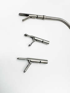 Rongeur Kerrison à morsure ascendante manuel avec embouts interchangeables en acier inoxydable, outil de neurochirurgie de la colonne vertébrale ORL de classe II - Product Image 4