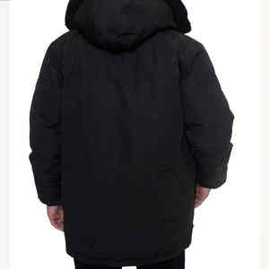 เสื้อแจ็คเก็ตบอมเบอร์ขนาดใหญ่พิเศษสำหรับผู้ชาย ผ้าหนา สไตล์สตรีทแวร์สำหรับฤดูใบไม้ร่วง มีซิป ซับในด้วยผ้าฟลีซ - Product Image 3