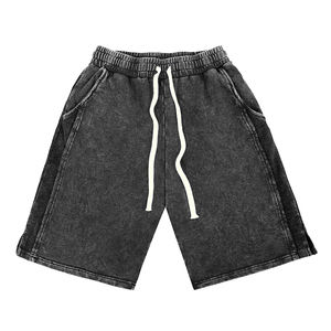 Nouveaux shorts de plage pour hommes en coton 100% respirant, logo personnalisé, taille élastique, séchage rapide, décontractés, pour la gym, le sport, le basketball - Product Image 4