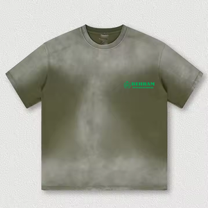 T-shirt pour homme, nouveau style tendance, 100% coton, imprimé numérique, écologique, respirant, coupe ample - Product Image 5