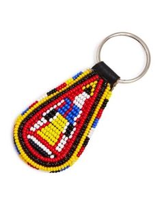 Porte-clés et porte-clés brodés de perles faits à la main de fleurs mignonnes d'Inde avec un nouveau design élégant et un look chic - Product Image 5