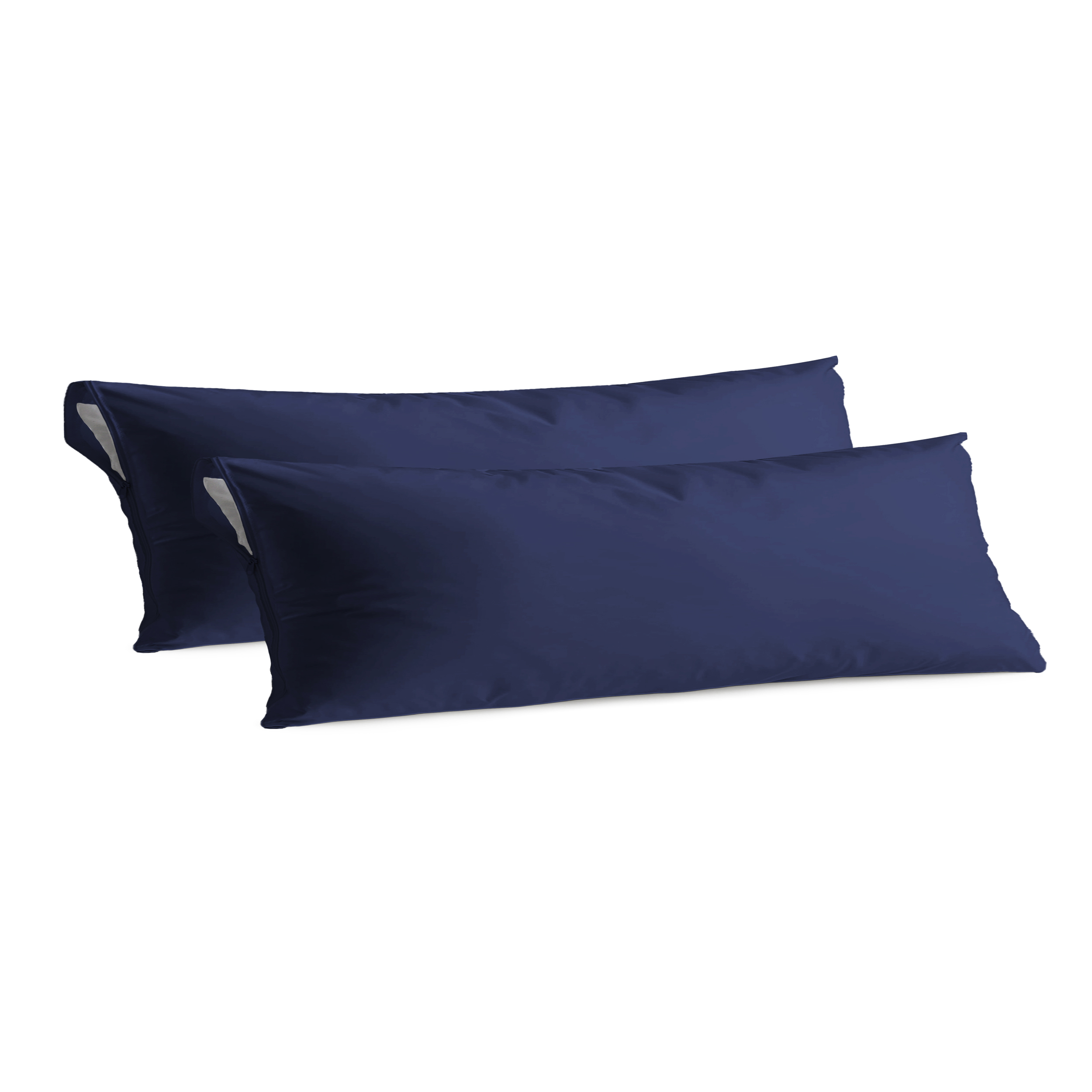 Bleu marine avec fermeture éclair