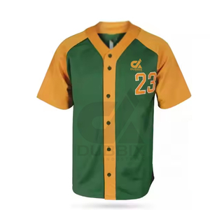Tenues de baseball professionnelles pour équipes, respirantes, séchage rapide, personnalisables, 100% polyester, haute qualité - Product Image 2