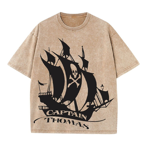 OEM Formal <b>Acid</b> Wash 100% Cotton Jersey Men's T-Shirt High Quality Screen Printing <b>Drop</b> Shoulder Quick Dry Breathable - Product Image 3