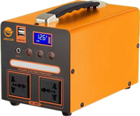 150W 300W Catu Daya Portabel Ringan Pengontrol MPPT Kompatibel Mobil Penting untuk Penggunaan Darurat di Luar Ruangan, Berkemah, dan Rumah 120-200wh