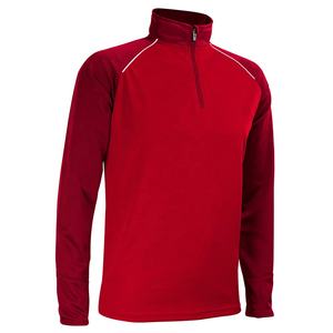 GAA Custom Logo Sporty Half Zipper <b>Top</b> & Shirts 100% Polyester with <b>Long</b> Breathable Printed <b>Sleeves</b> Best Price - Product Image 5